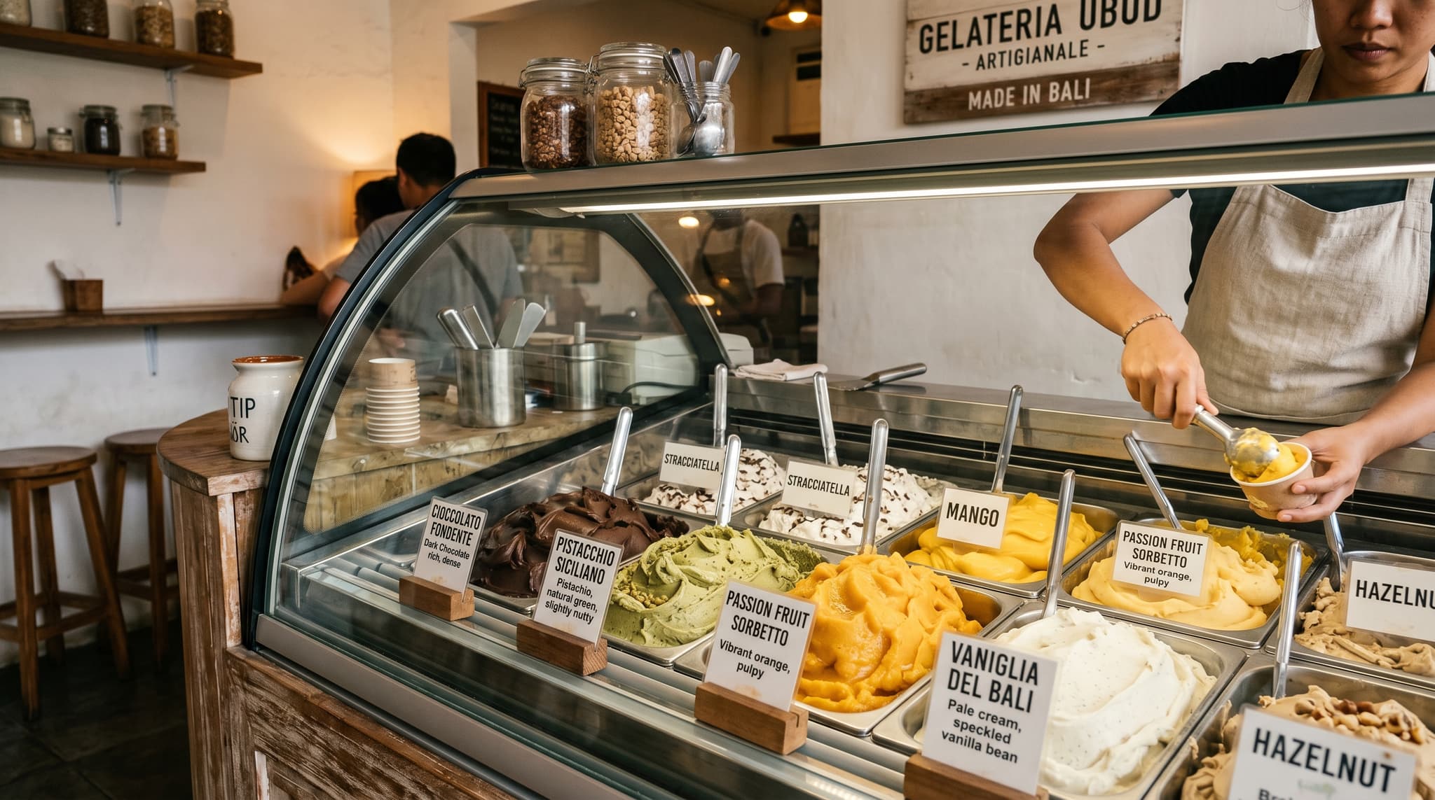 Massimo: Bali's Best Gelato Is Hidden on a Quiet Ubud Side Street